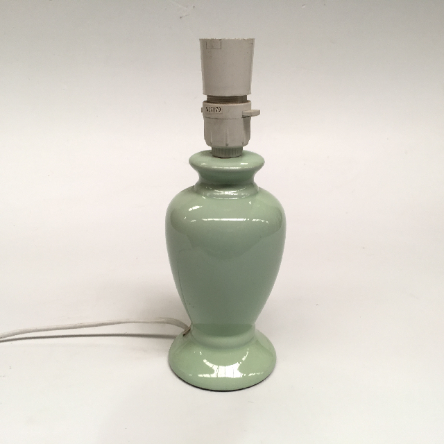 LAMP, Base (Table), Small Ceramic - Light Green